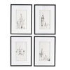 Stylish Architectural Art Set for Wall Decor