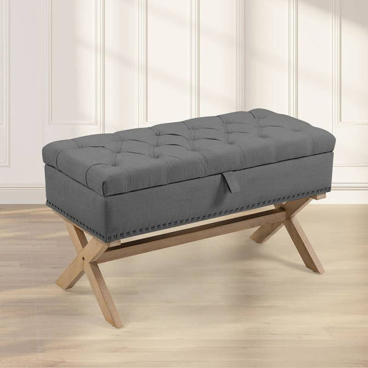 Chic Storage Ottoman Bench