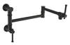 Brass Wall-Mounted Pot Filler Faucet