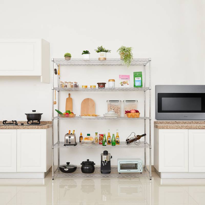 Maxi-Shelf Pro: Heavy-Duty Adjustable Wheel Racks