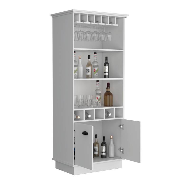Dundee Stylish Glass Bar Cabinet