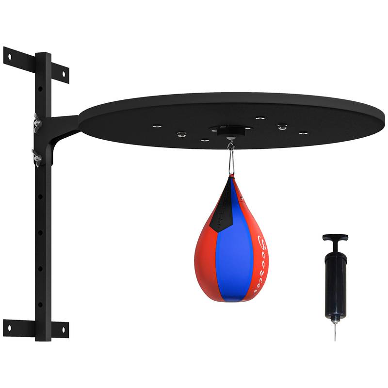 Soozier Wall-Mounted Speed Bag Station for Home Fitness