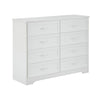 Chic White 3-Drawer Dress Up Chest