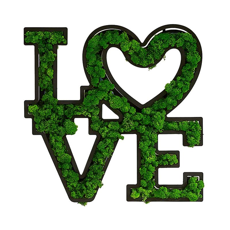 Mossy Love Wall Art
