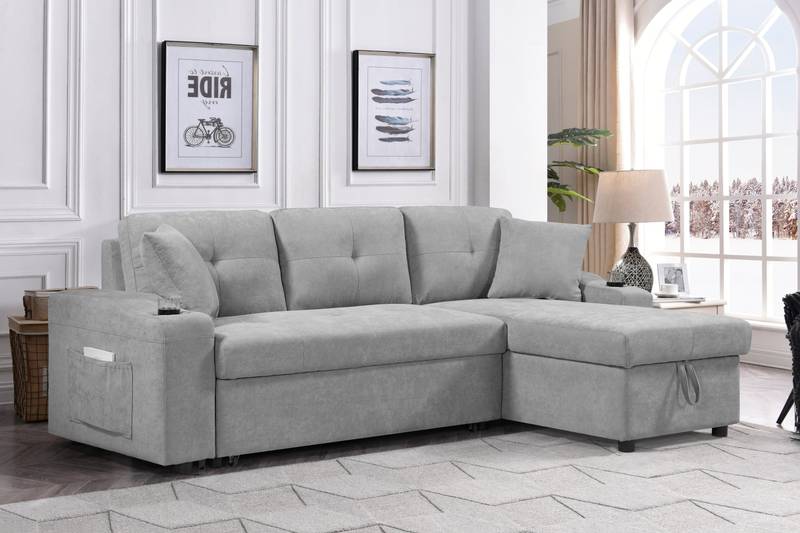 Cozy Corner Sofa with Hidden Storage