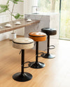 Stylish Swivel Bar Stools - Set of Two