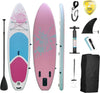 Pink Adventure Paddle Board – The Ultimate Inflatable SUP for Everyone!