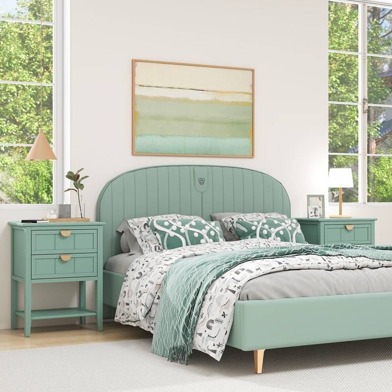 Charming Americana 2-Drawer Nightstand