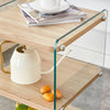 Stylish Trio Storage Nightstand