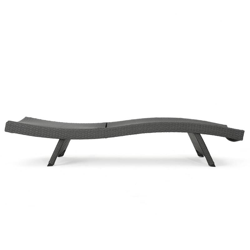 Salem Wicker Chaise Lounge Duo