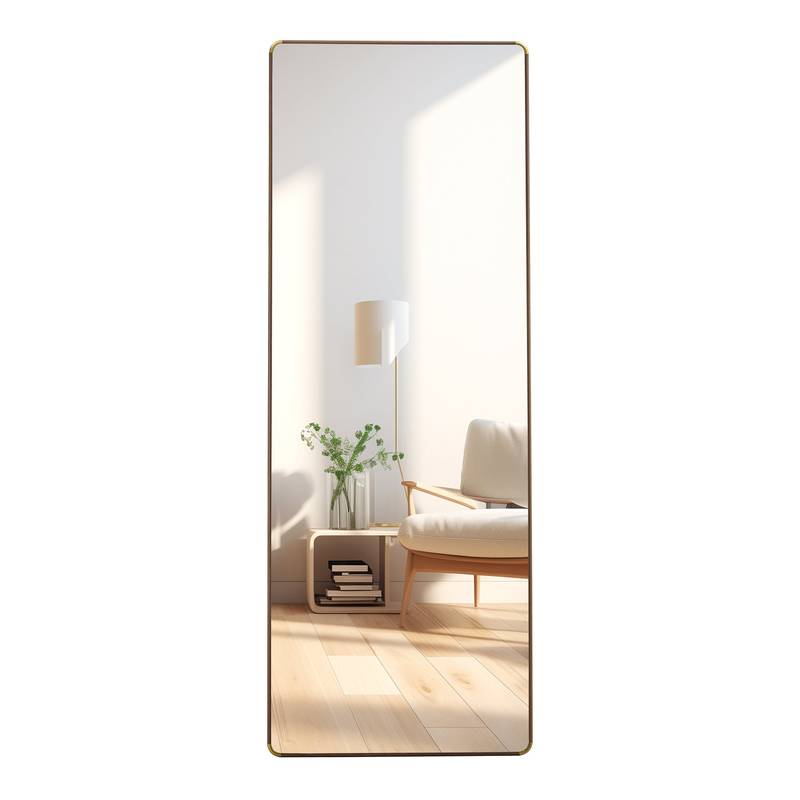 Stylish Full-Length Floor Mirror – Perfect for Any Space!