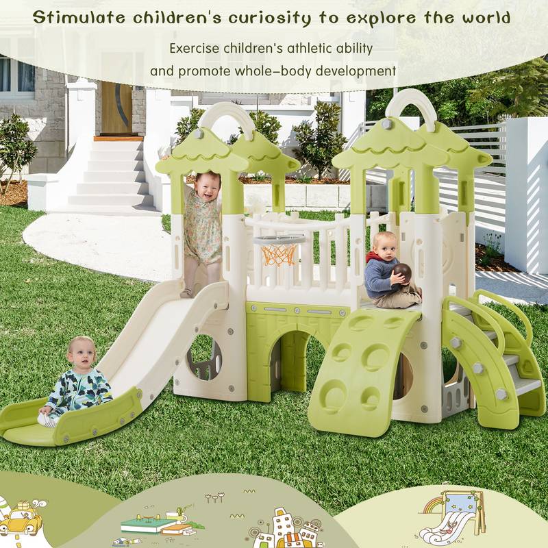 Adventure Slide and Climber Fun Set
