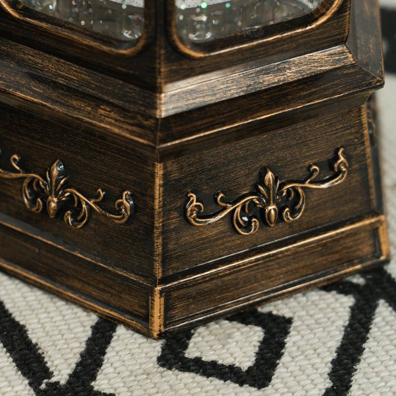 Festive Glow Snow Globe Lantern