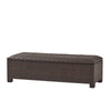 Chic Wicker Storage Bench