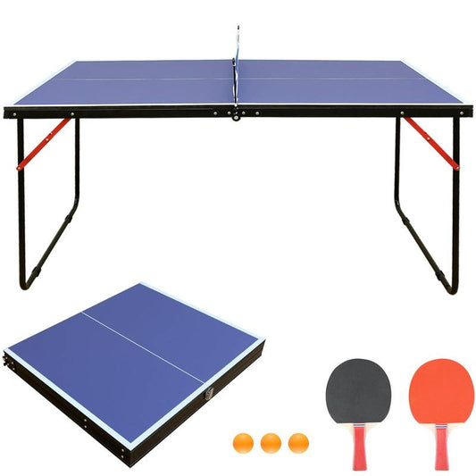 Portable Ping Pong Table Set - Perfect for Fun Indoors and Outdoors!