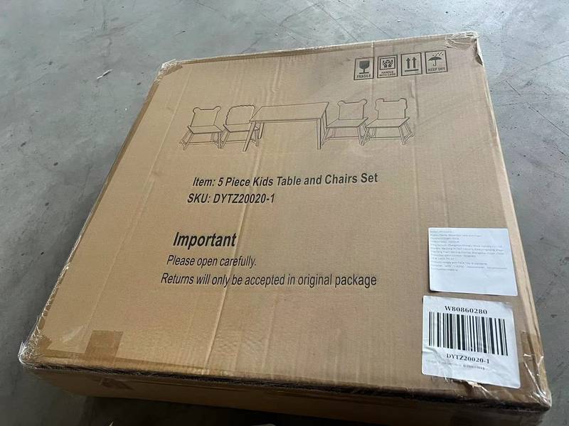 Animal Fun Kids' Table & Chair Set