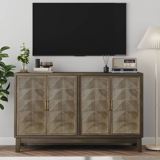 Chic Vintage Buffet Cabinet with Ample Storage