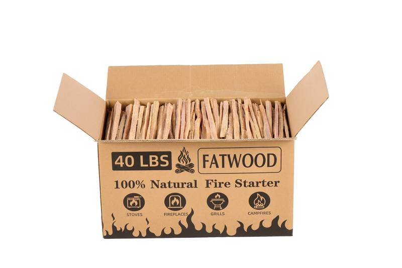 Nature’s Firestarter Sticks - Pure Pine Kindling for Campfires and Grills
