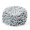 Cozy Silver Gray Faux Fur Bean Bag