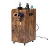 Stylish Salon Trolley with Hair Dryer Holders & Power Strip