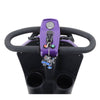 Vibrant Purple Outdoor Scooter with USB Charging & Cup Holders