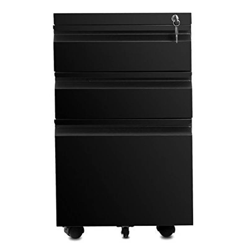 Locking Rolling File Cabinet – Secure & Mobile Storage Solution for Your Office