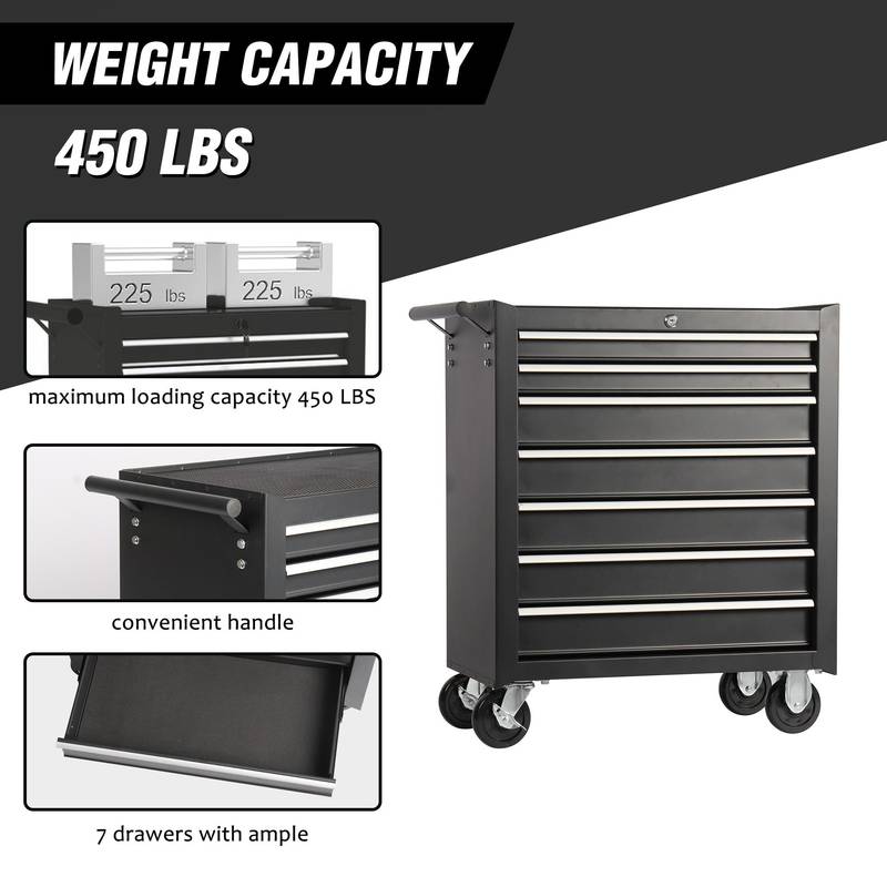 Rolling Tool Chest on Wheels - The Ultimate Mechanic's Storage Solution