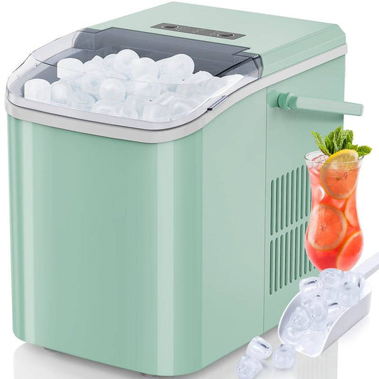 Chill Buddy: Green Portable Ice Maker