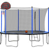 Jump & Dunk Trampoline with Safety Enclosure and Ladder