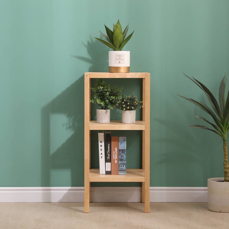 Versatile Birch Corner Shelf - Perfect Storage Solution for Every Room!