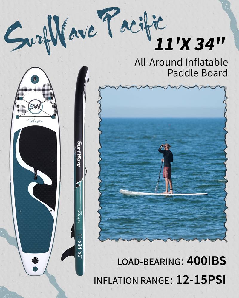 Adventure Awaits Inflatable Paddle Board Bundle