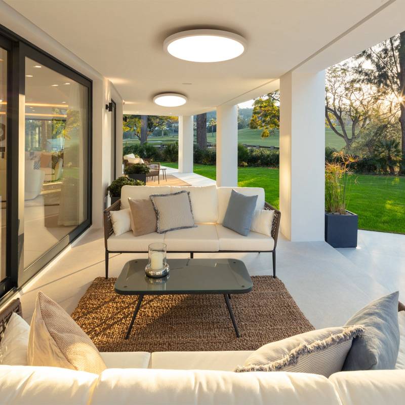 Cozy Glow Flush Mount Ceiling Light