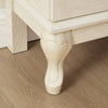 Elegant Lighted Curio Cabinet with Glass Doors