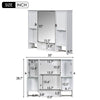Sleek Wall-Mounted Bathroom Storage & Mirror Cabinet