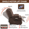 Cozy Lift Recliner with Vibration Massage and Heating