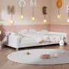 Cozy Cloud Daybed in Soft Sherpa