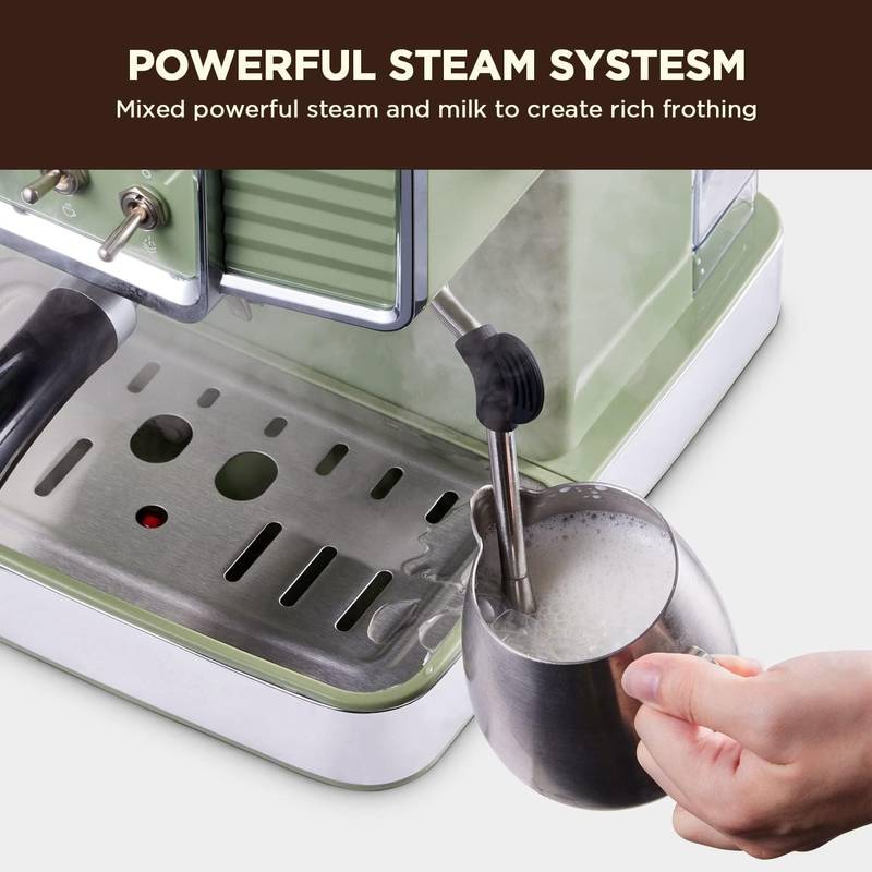 Barista Bliss Espresso Maker with Milk Frother