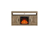 Cozy Farmhouse Fireplace TV Stand
