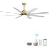 Stylish Ceiling Fan with LED Light and Remote Control