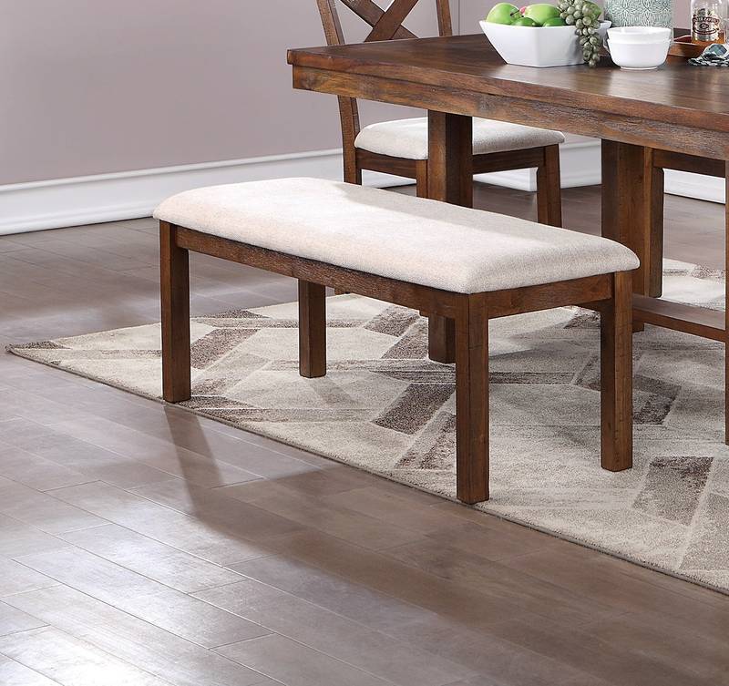 Natural Wood Bench - Stylish Seating for Your Kitchen or Dining Room