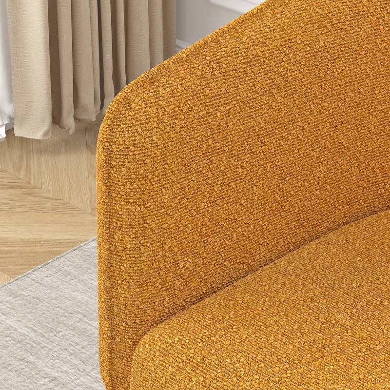 Chic Orange Lounge Chair