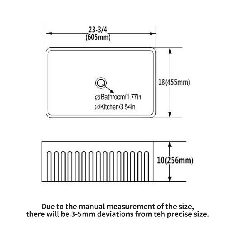 Charming White Farmhouse Sink