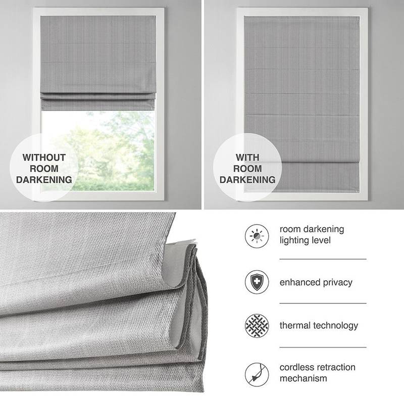 Cozy Woven Cordless Blackout Shade