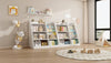 Cozy Kids Book Nook Storage Shelf