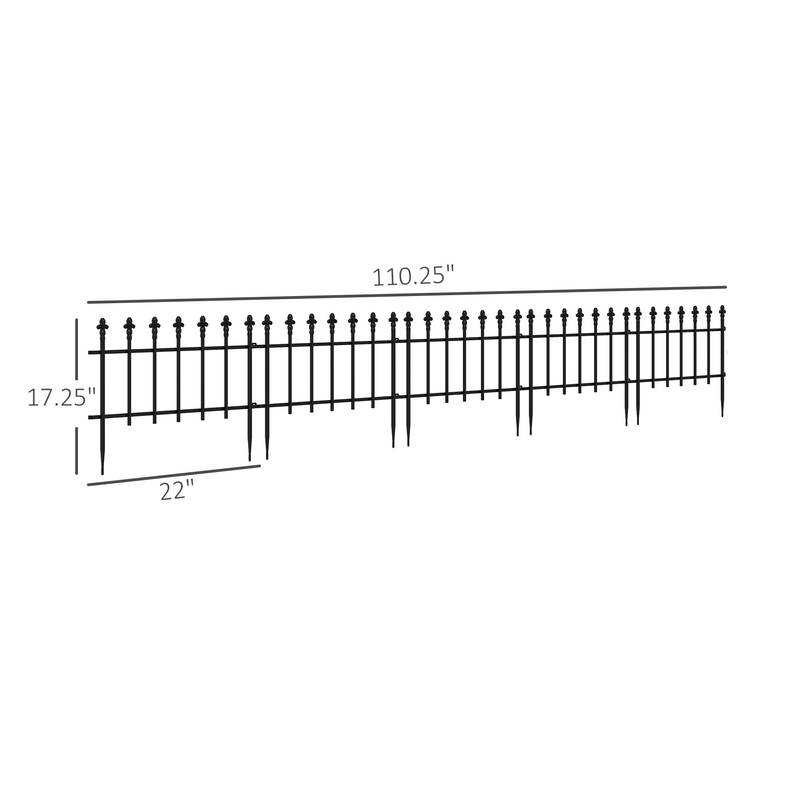 Chic Garden Border Fence Panels