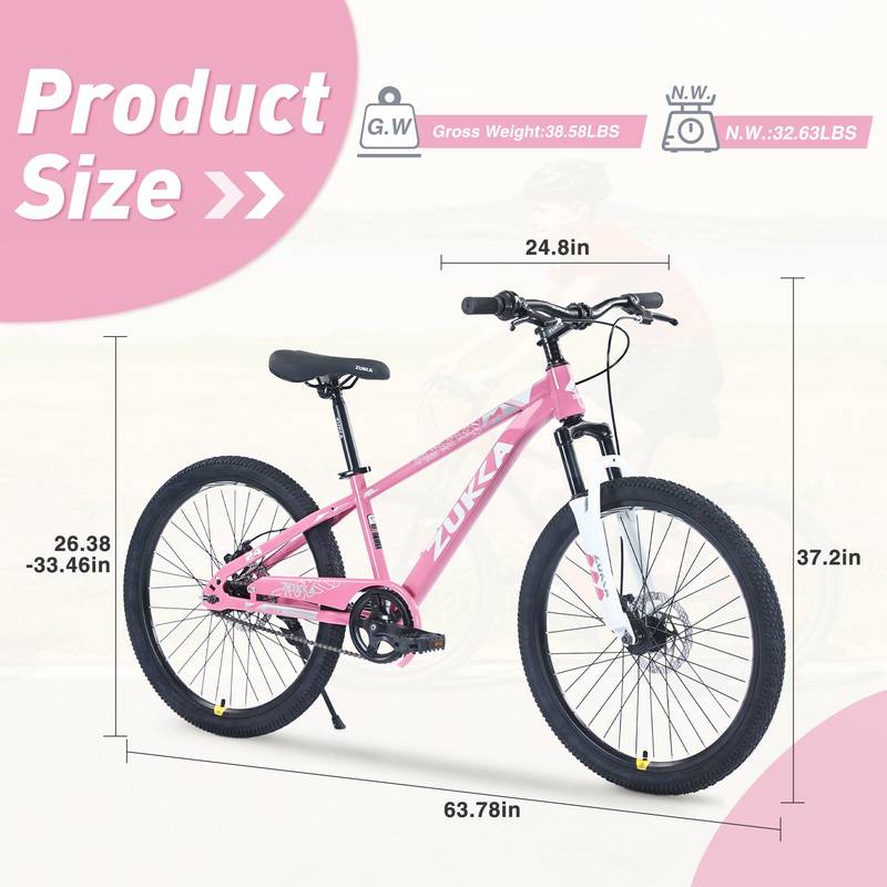 ZUKKA Kids' Mountain Bike – Adventure Awaits!