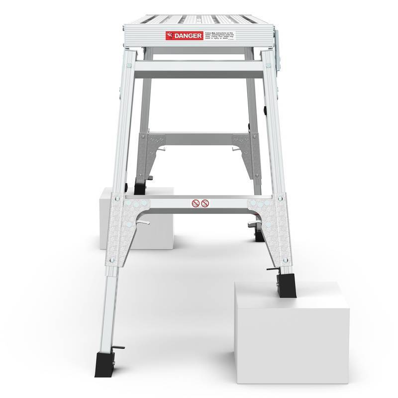 Versatile Foldable Workbench & Step Stool