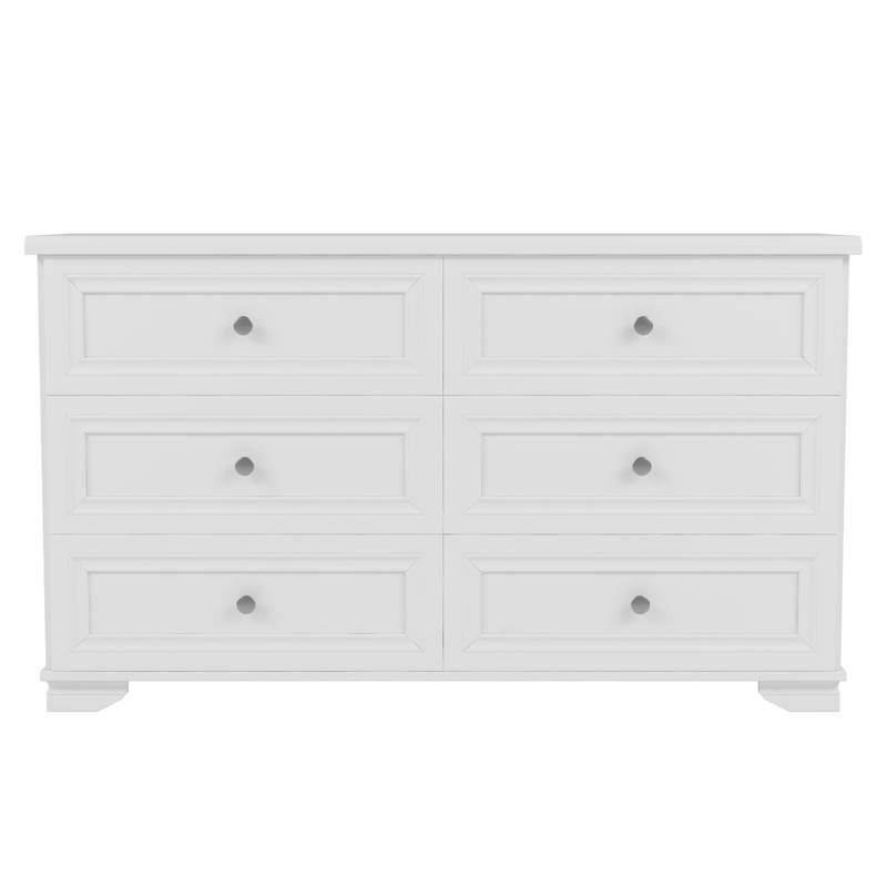 Chic Retro Bedroom Collection with Elegant Dresser and Nightstands