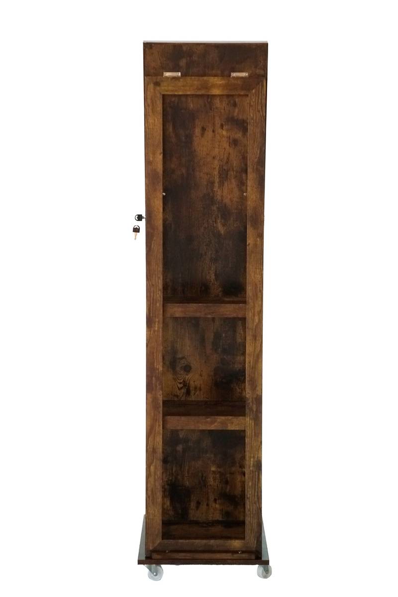 Spinning Glam LED Jewelry Cabinet