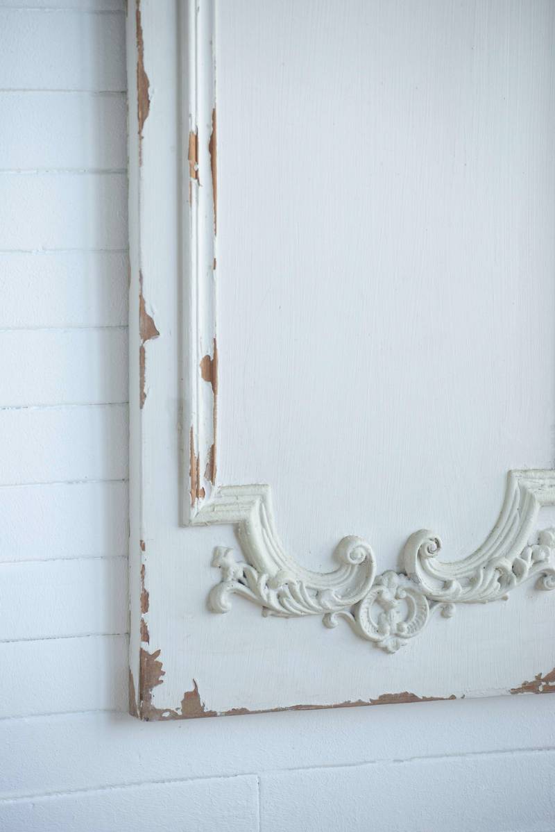Trio of Elegant White Wall Panels